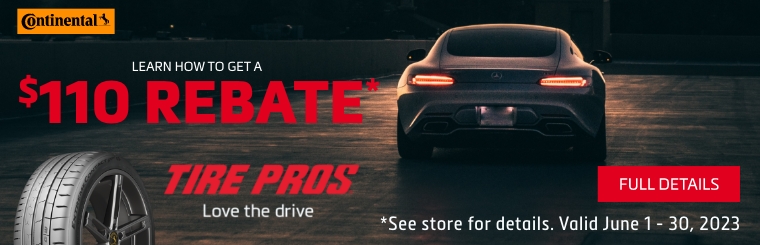 Continental Rebate | Neighborhood Tire Pros